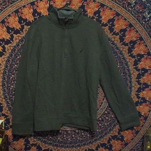 Men’s grey quarter zip